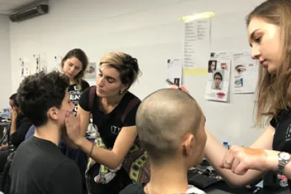 Les étudiants d'ITM Paris sur les défilés de l'Atelier Chardon Savard