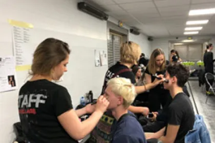 Les étudiants d'ITM Paris sur les défilés de l'Atelier Chardon Savard