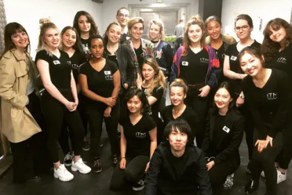 Les étudiants d'ITM Paris sur les défilés de l'Atelier Chardon Savard