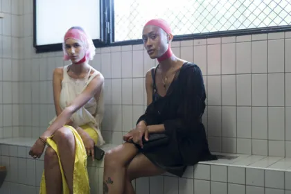 backstage du défilé