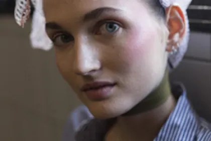 backstage du défilé