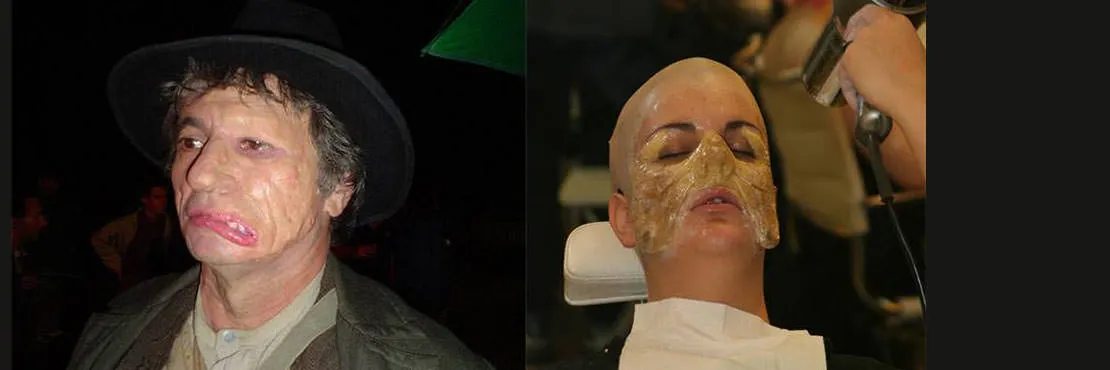 Maquillage Effets Spéciaux Niveau 3 : Les matières transparentes