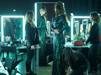 Christine Hubert, maquilleuse pour le film Miss de Hugo Gélin