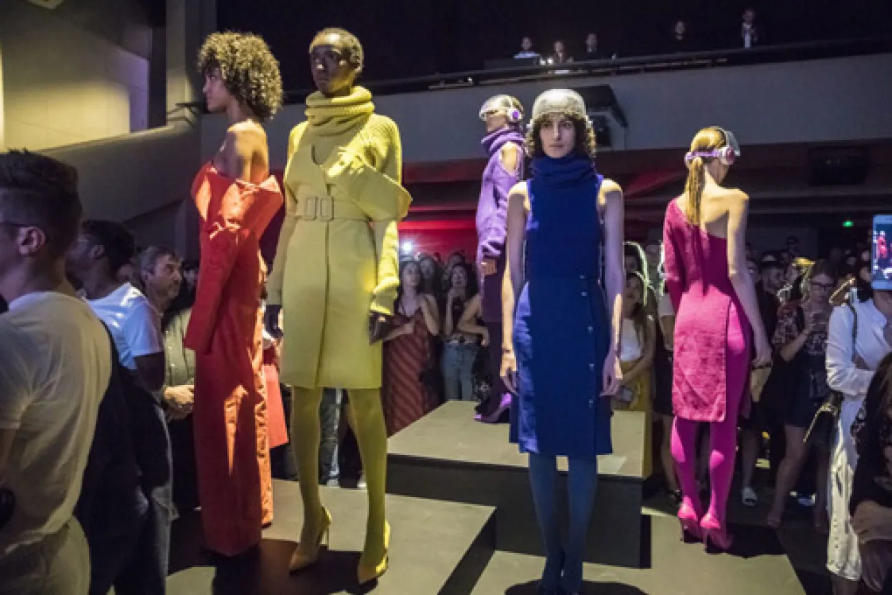 défilé d'Istituto Marangoni 