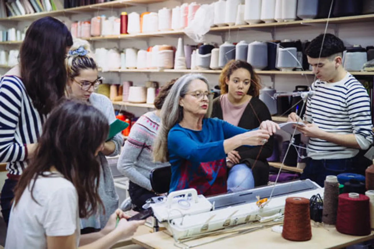 Les étudiants d'ITM Paris sur les défilés de l'Atelier Chardon Savard
