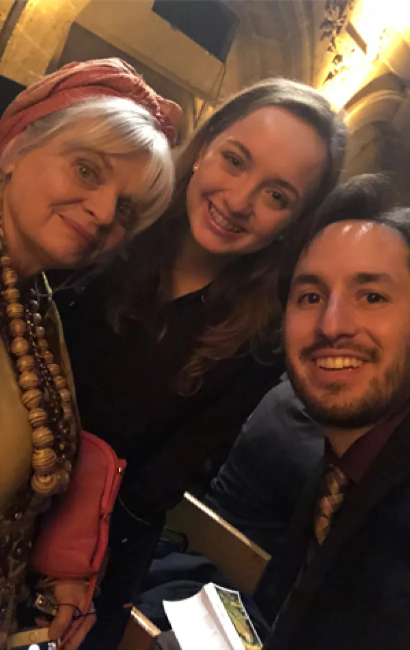 Maquillage pour le tournage du film "Miss"